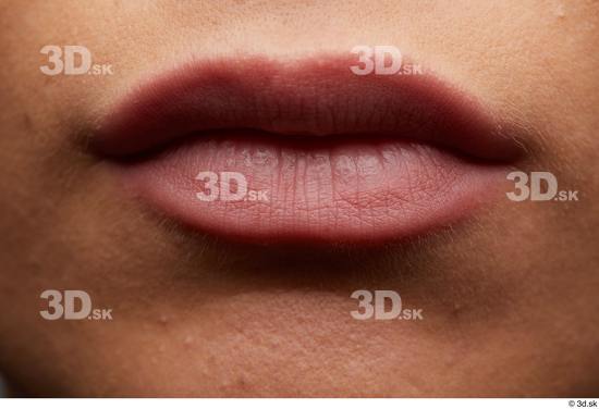 Face Mouth Skin Woman White Slim Studio photo references