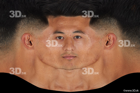 Ton Wattana head premade texture