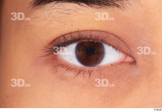 Eye Woman Asian Slim Eye Textures