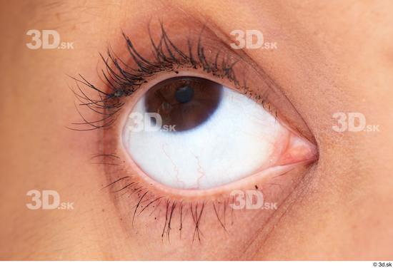 Eye Woman Asian Slim Eye Textures
