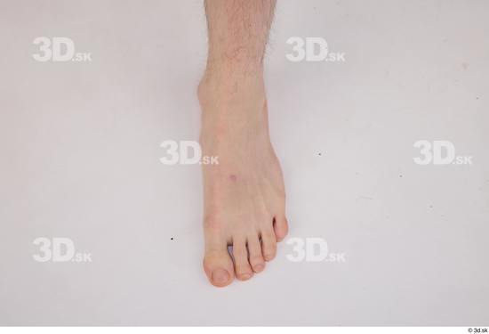 Foot Man White Nude Slim Studio photo references