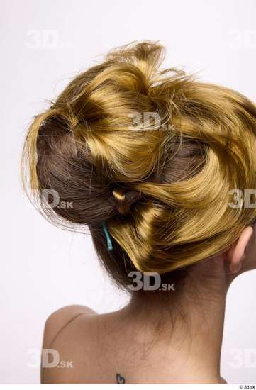 Hair Woman White Slim