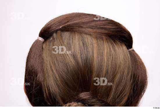 Hair Woman White Slim