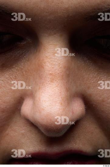 Face Woman White Slim Face Skin Textures