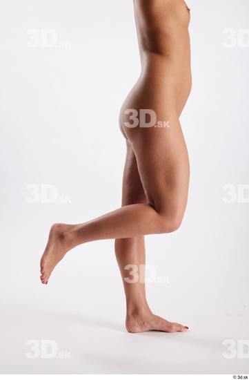 Leg Woman White Nude Slim Studio photo references