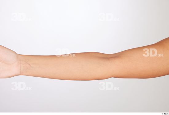 Forearm Woman White Slim Studio photo references