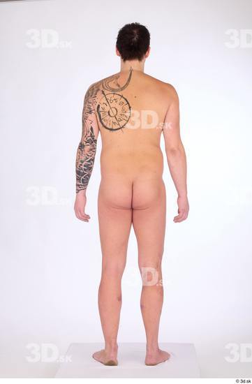 Whole Body Man White Nude Average Standing Studio photo references