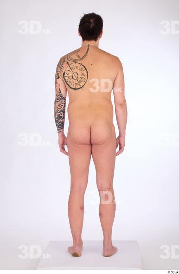 Whole Body Man White Nude Average Standing Studio photo references