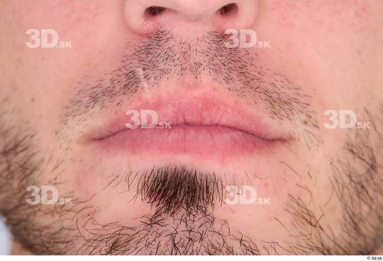 Mouth Man White Average Studio photo references