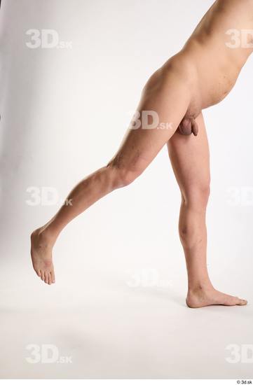 Leg Man White Nude Average Studio photo references