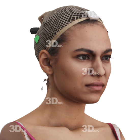 Woman 3D Phonemes And Emotions Arab