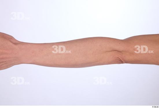 Forearm Woman White Athletic Studio photo references