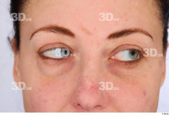 Eye Woman White Athletic Studio photo references