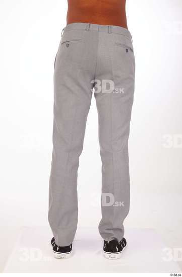 Leg Man Black Casual Trousers Athletic Studio photo references