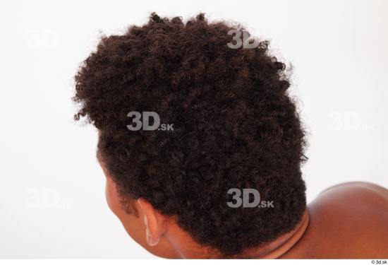 Hair Man Black Athletic Studio photo references