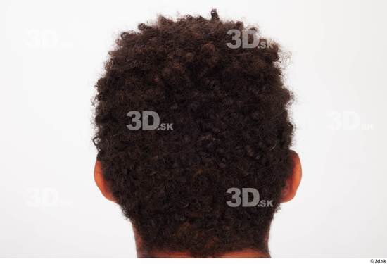 Hair Man Black Athletic Studio photo references