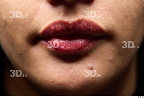 Face Woman Slim Face Skin Textures Hispanic