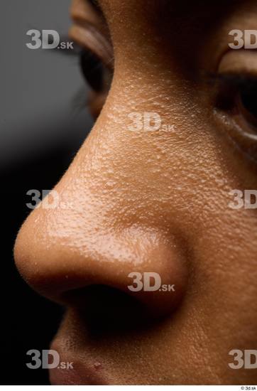 Face Woman Slim Face Skin Textures Hispanic