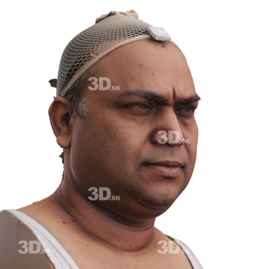 Head Man Chubby 3D Phonemes And Emotions Indian