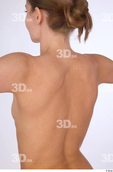 Back Woman Nude Slim Studio photo references