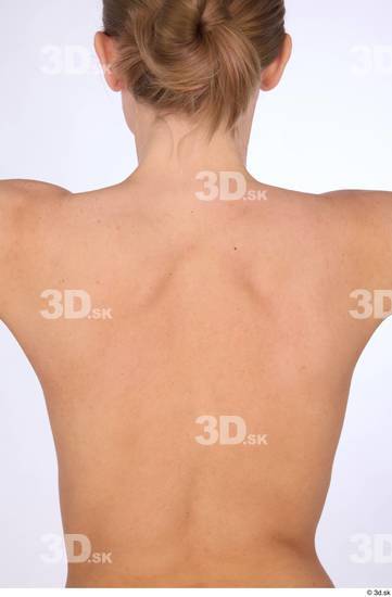 Back Woman Nude Slim Studio photo references