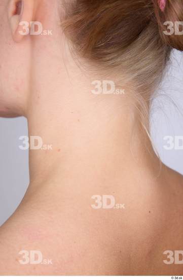 Neck Woman Slim Studio photo references