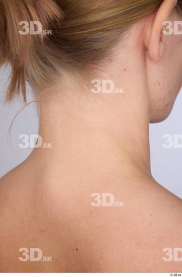 Neck Woman Slim Studio photo references