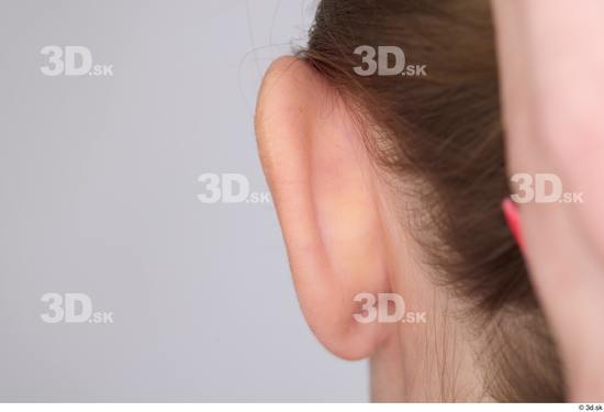 Ear Woman Slim Studio photo references