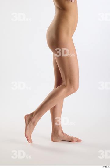 Leg Woman White Nude Slim Studio photo references