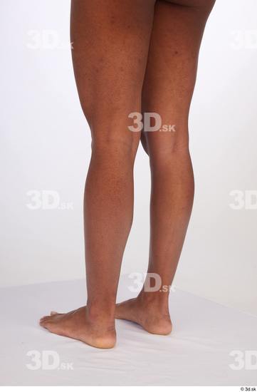 Calf Woman White Black Nude Slim Studio photo references