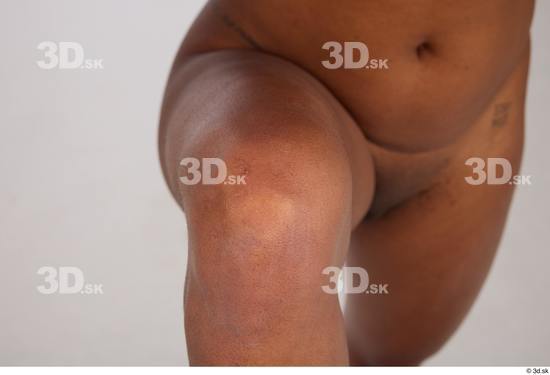 Knee Woman White Black Nude Slim Studio photo references