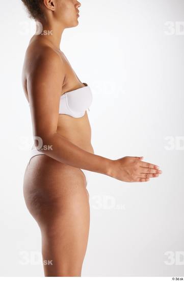 Arm Woman White Black Underwear Average Studio photo references