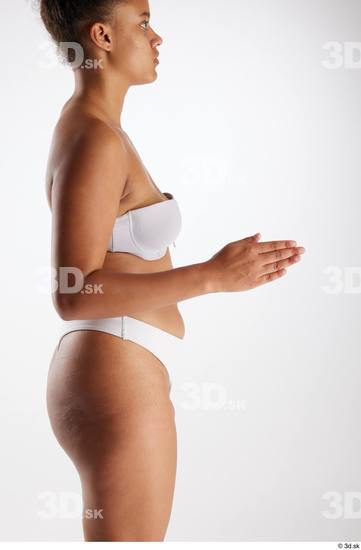 Arm Woman White Black Underwear Average Studio photo references