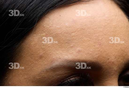 Face Woman White Slim Face Skin Textures