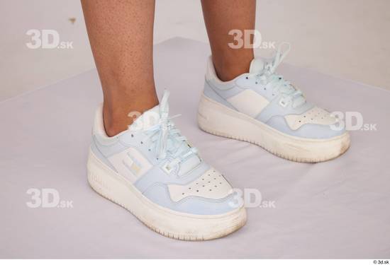 Foot Woman Casual Shoes Slim Studio photo references