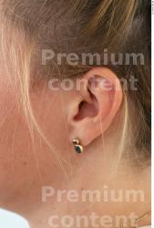 Ear Woman White Jewel Average