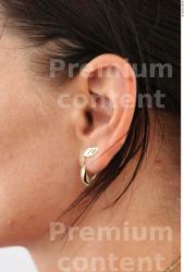 Ear Whole Body Woman T poses Casual Jewel Slim Street photo references