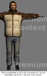 3D Model Asian Man