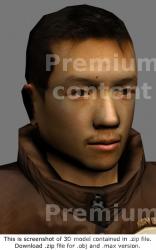 3D Model Asian Man