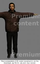 3D Model Asian Man