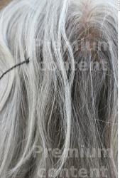 Hair Woman White Casual Slim