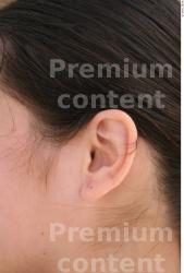 Ear Woman White Casual Slim