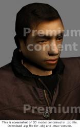 Head Man Asian Casual 3D Models