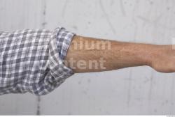 Forearm Man White Casual Average