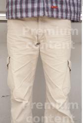 Thigh Man White Casual Slim