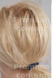 Hair Woman White Casual Slim