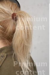 Hair Woman White Casual Slim