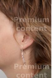 Ear Woman White Casual Slim