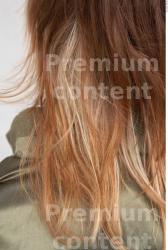 Hair Woman White Casual Slim