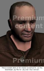 3D Model White Man